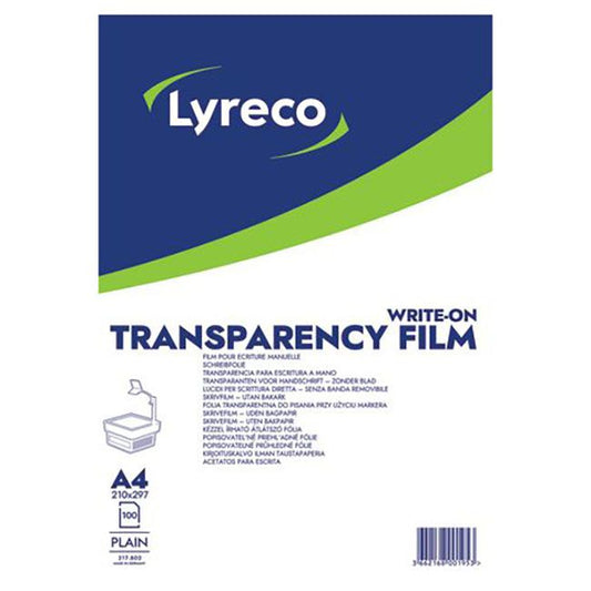 10st Transparent Film For Copier A4 & OH 100 Sheets - prispressat.se